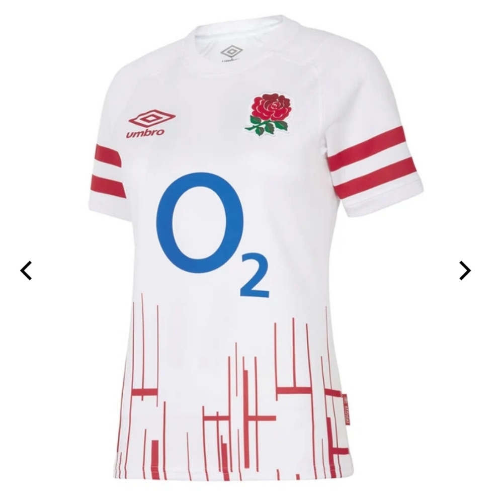 Umbro - Women's 2022 England Rugby Home Replica Jersey